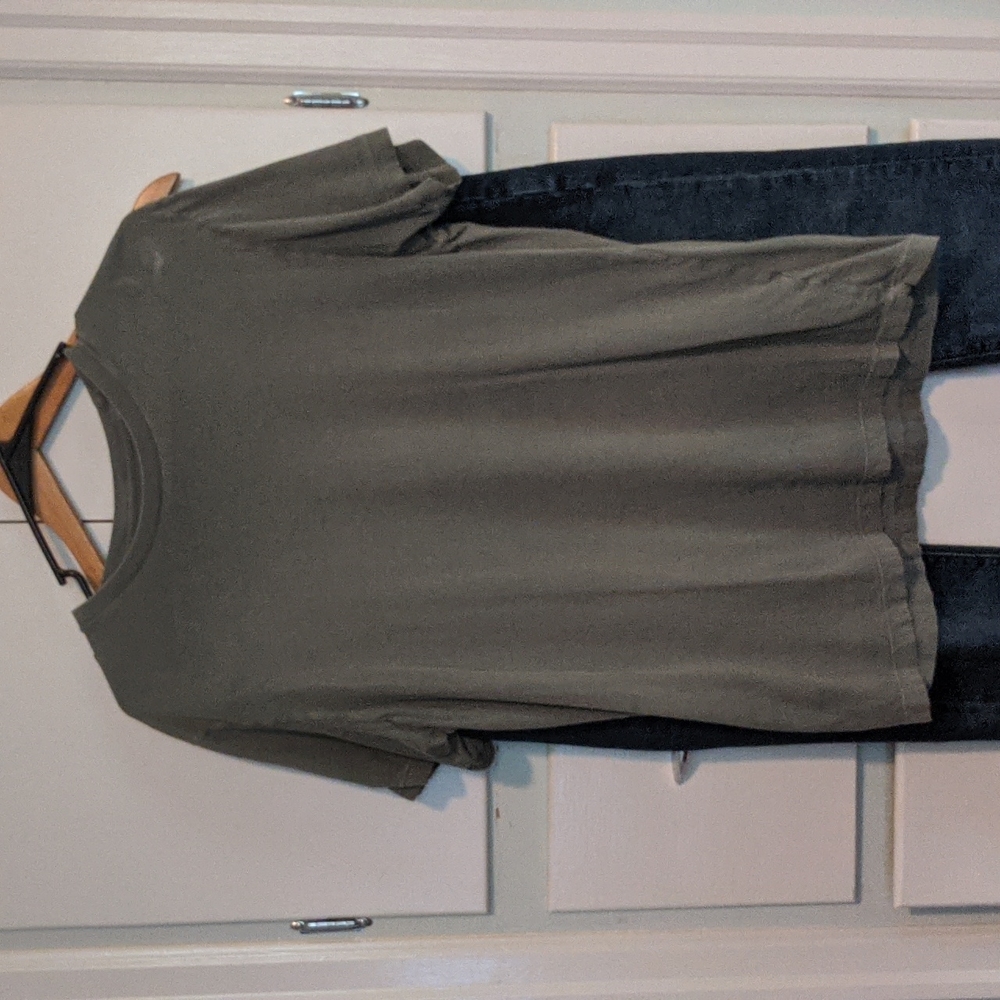 Olive Green J Crew T Shirt